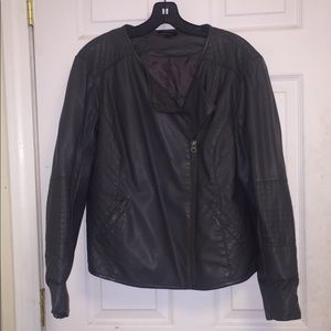 Faux Leather MotoJacket